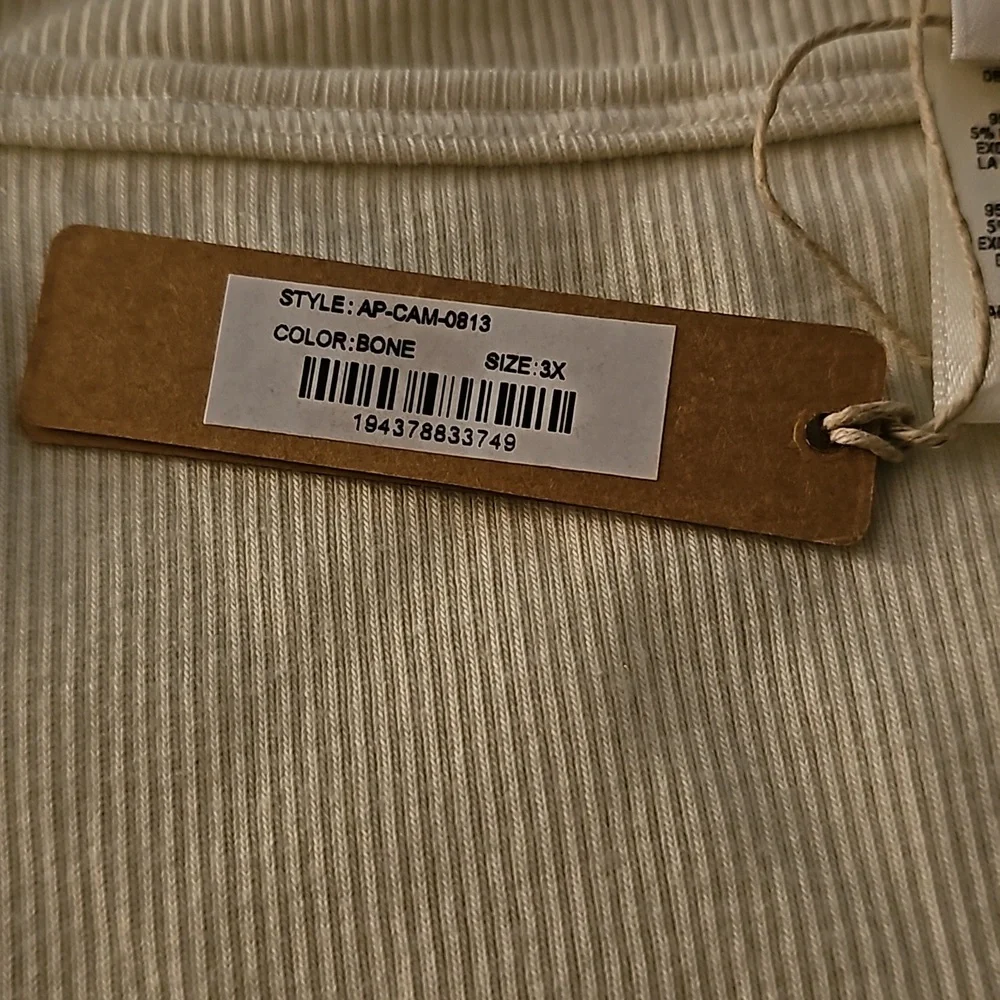 1299. NWT SKIMS Cami (bone) (3x) - Picture 5 of 5